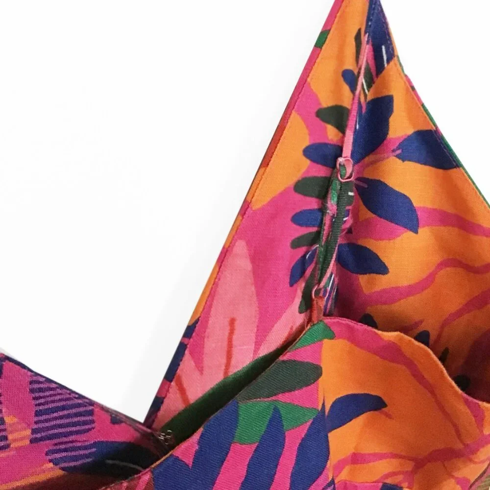 FARM RIO Macaw Side Buttons Mini Dress Multi - Picture 13 of 16